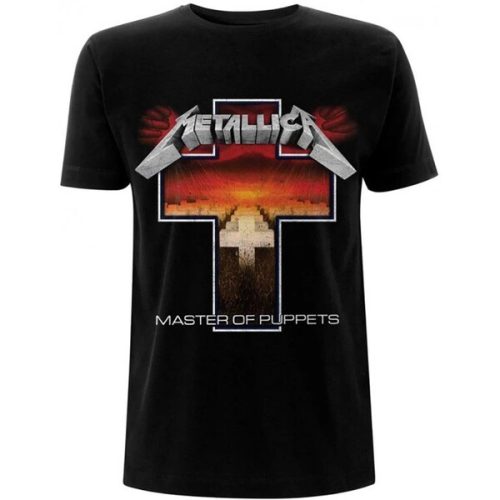Tričko Metallica - Master of Puppets L Cure Pink distribuce