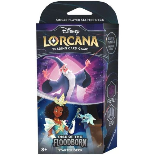 Disney Lorcana: Rise of the Floodborn - Starter Deck Amethyst & Steel Ravensburger