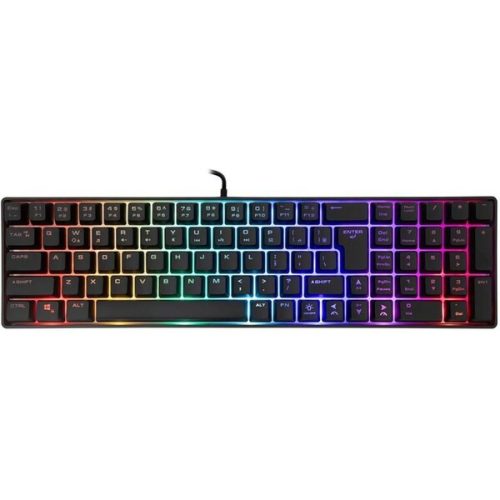 White Shark GLADIUS herní membránová klávesnice (US)  černá White Shark