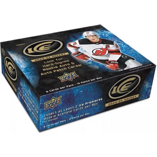 Hokejové karty 2023-24 Upper Deck Ice Hockey Hobby Box Upper Deck