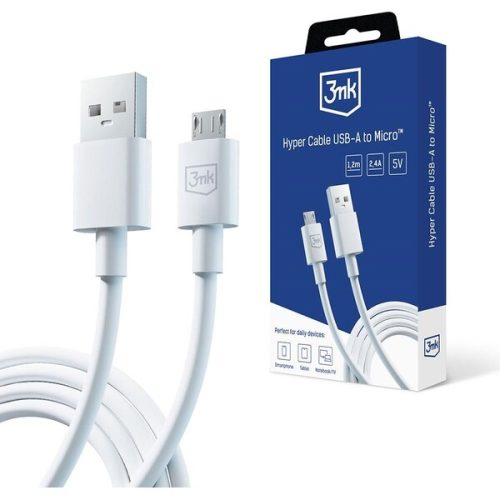 3mk Hyper Cable USB-A/Micro datový kabel