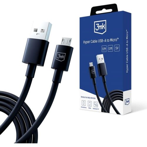 3mk Hyper Cable USB-A/Micro datový kabel
