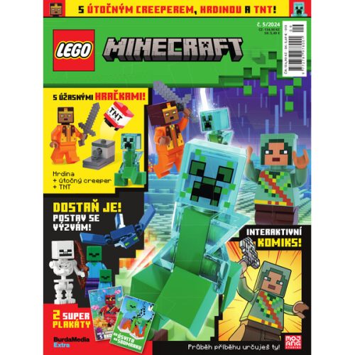 Časopis LEGO Minecraft 05/24 LEGO
