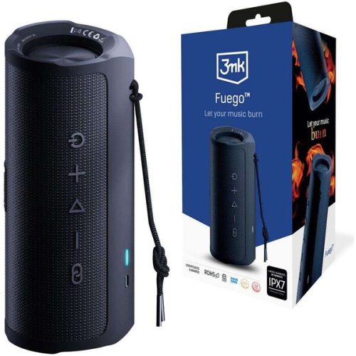 3mk Fuego Bluetooth reproduktor černý 3mk