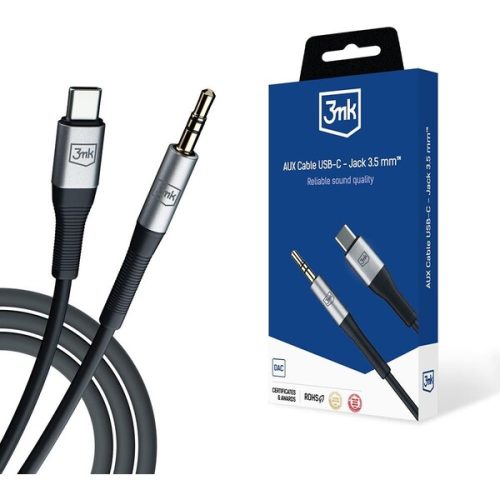 3mk AUX Cable USB-C/Jack 3