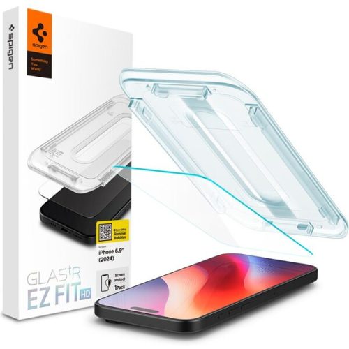 Spigen Glass tR EZ Fit HD tvrzené sklo iPhone 16 Pro Max čiré Spigen