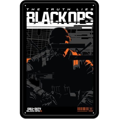 Kovová cedule Call of Duty: Black Ops 6 - Truth Lies DPI Merchandising GmbH