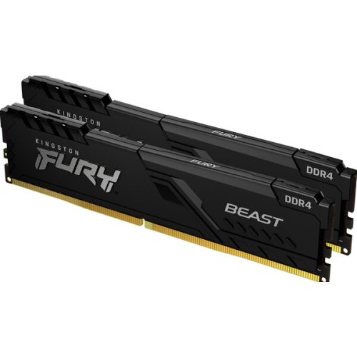 Kingston FURY Beast 64GB 3200MHz DDR4 CL16 DIMM (2x32GB) Black Kingston