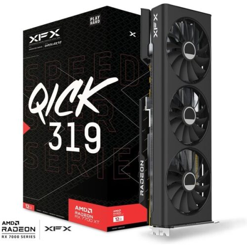 XFX Speedster QICK 319 AMD Radeon RX-7700 XT 12GB GDDR6 XFX