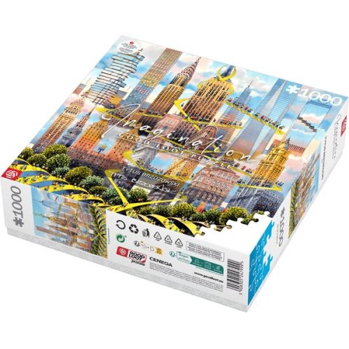 Puzzle Imagination: Tytus Brzozowski - New York (1000) Good Loot