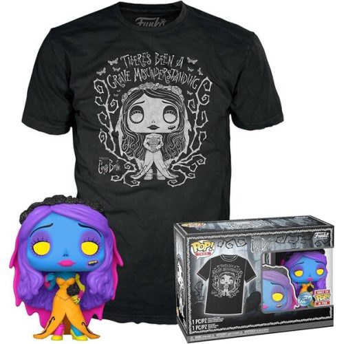 Funko POP! & Tee Box: Corpse Bride - Emily (BLKLT) XL Funko