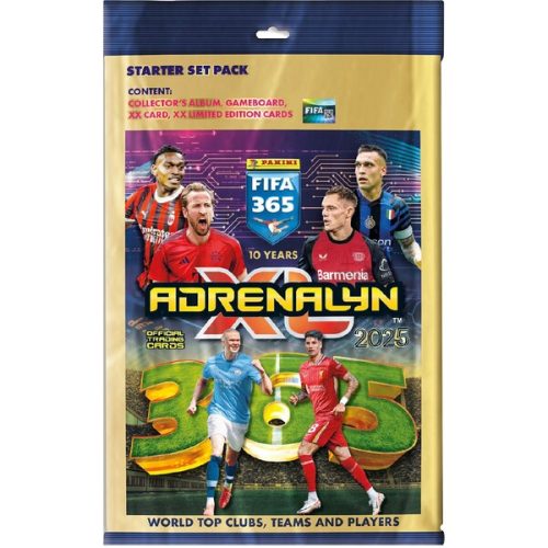 Fotbalové karty Panini FIFA 365 2024/2025 Adrenalyn - Starter set PANINI