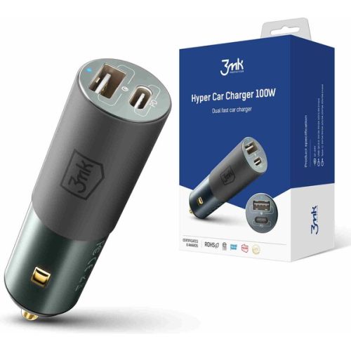 3mk Hyper Car Charger 100W nabíječka do auta