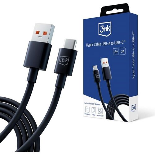3mk Hyper Cable USB-A/USB-C datový kabel