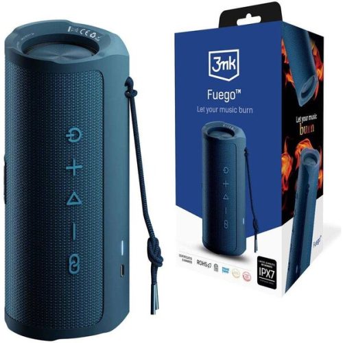 3mk Fuego Bluetooth reproduktor modrý 3mk