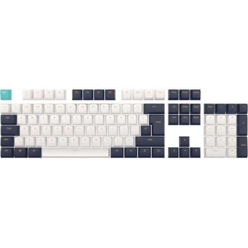 Dark Project - Navy Blue / Ivory keycaps Dark Project