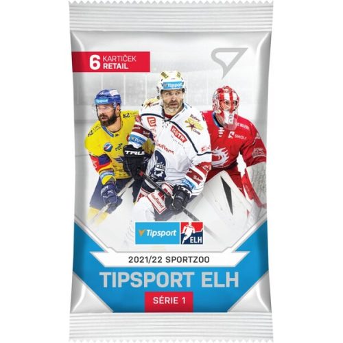 Hokejové karty SportZoo - Retail balíček Tipsport ELH 21/22 – 1. série SportZoo