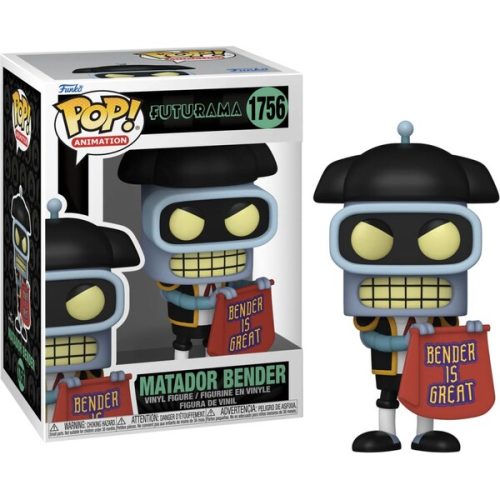 Funko POP! #1756 TV: Futurama - Bender Matador Funko