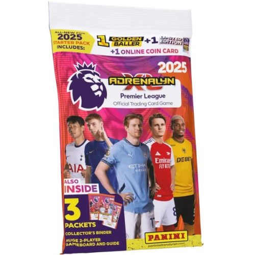 Fotbalové karty Panini Premier League 2024/2025 Adrenalyn Starter set PANINI