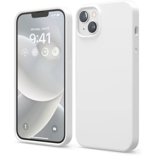 ELAGO silikonový kryt pro iPhone 14 Plus bílý ELAGO