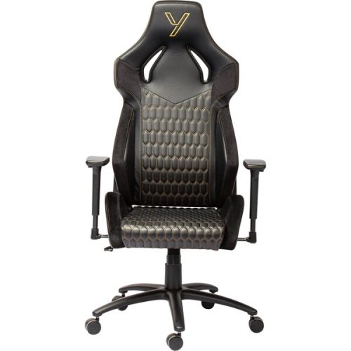 YENKEE YGC 110GD ONYX herní židle černá YENKEE