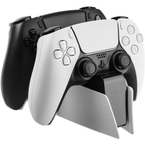 FIXED nabíjecí stanice pro ovladače DualSense (PS5) černo-bílá FIXED