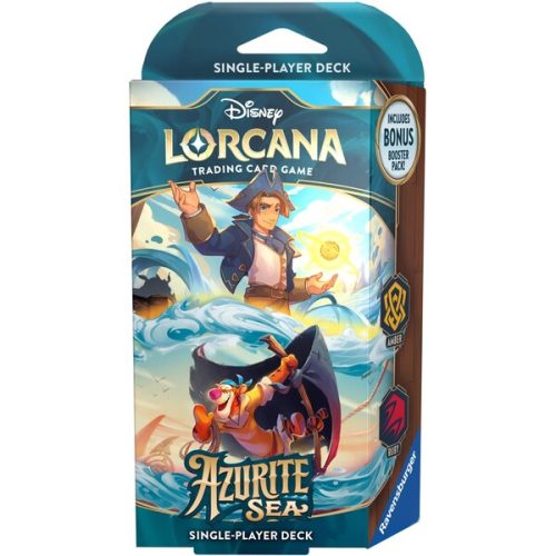 Disney Lorcana: Azurite Sea - Starter Deck Amber & Ruby Ravensburger