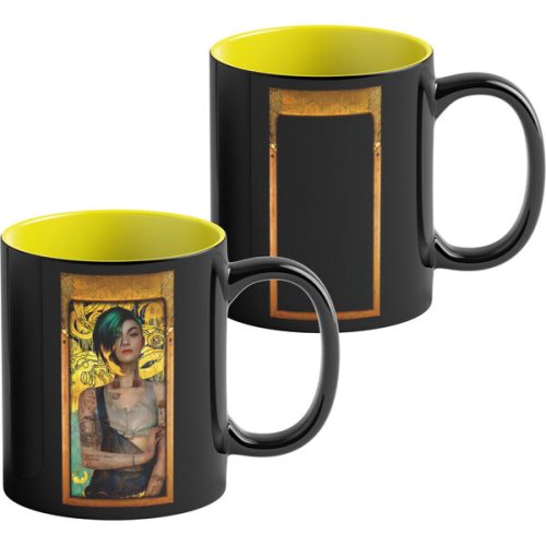 Hrnek Game Art Chronicles: Cyberpunk 2077 - Judy Klimt (měnící se motiv) 450 ml Good Loot