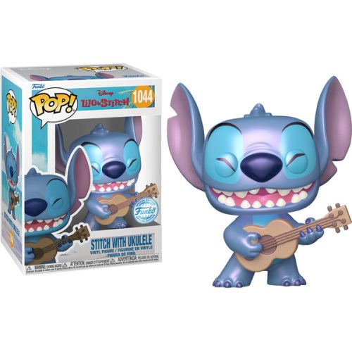 Funko POP! #1044 Disney: Lilo & Stitch - Stitch w/Ukelele (Pearlescent) Funko