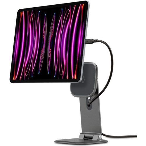 Spigen OneTap Easel magnetický stojánek pro tablet vesmírně šedý Spigen