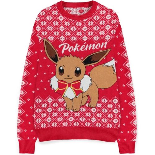 Vánoční svetr Pokémon - Eevee Christmas S Difuzed