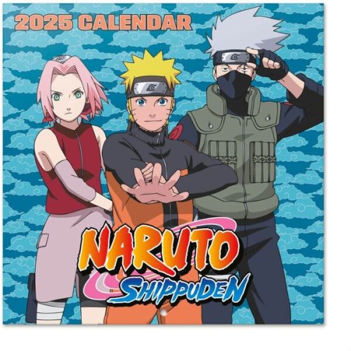 Kalendář Naruto Shippuden 2025 GE Editores