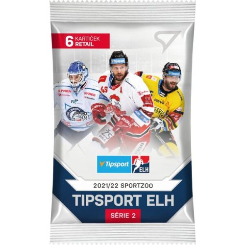 Hokejové karty SportZoo - Retail balíček Tipsport ELH 21/22 – 2. série SportZoo