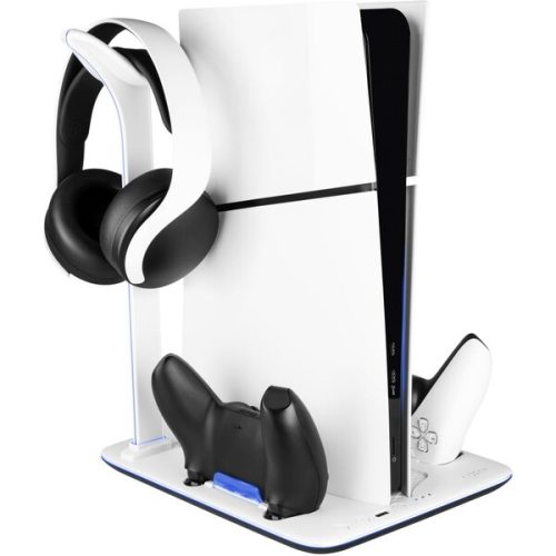 FIXED nabíjecí stanice pro PlayStation 5/5 Slim s LED podsvícením FIXED
