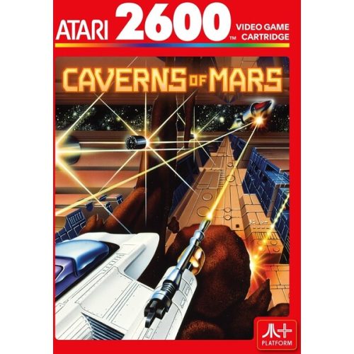 ATARI 2600  Caverns Of Mars Plaion