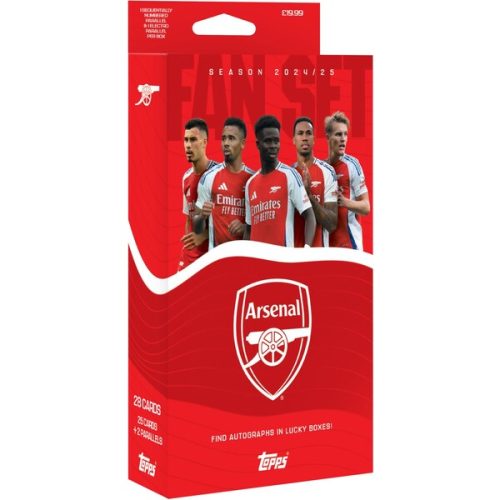 Fotbalové karty Topps 24/25 Fan Set Arsenal FC (Exclusive) Topps