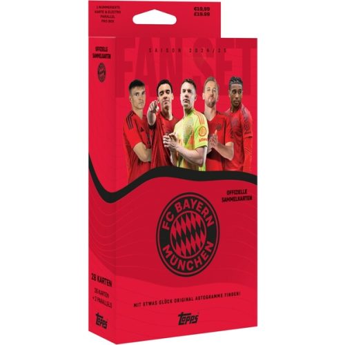 Fotbalové karty Topps 24/25 Fan Set FC Bayern München (Exclusive) Topps
