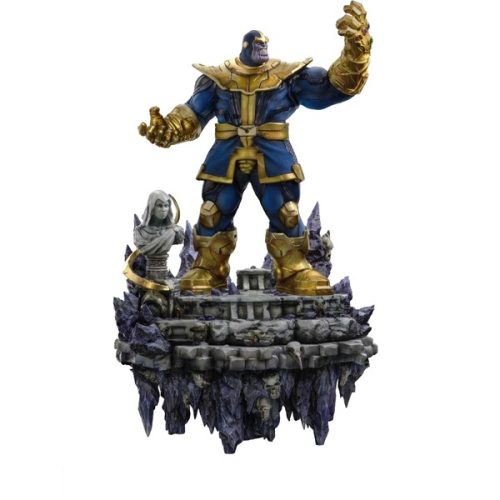Soška Iron Studios Deluxe BDS Art Scale 1/10 Marvel: Infinity Gauntlet Diorama - Thanos Iron Studios