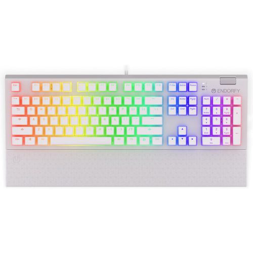 Endorfy Omnis Pudding Onyx klávesnice Kailh Blue US bílá Endorfy