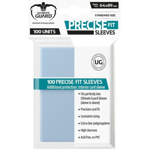 Ultimate Guard Precise-Fit Sleeves obaly na karty 100ks čiré (64 x 89 mm) Ultimate Guard