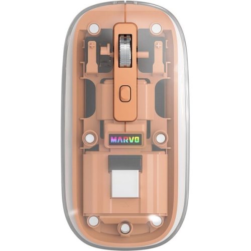 Marvo PRISM B10 bezdrátová myš oranžová Marvo