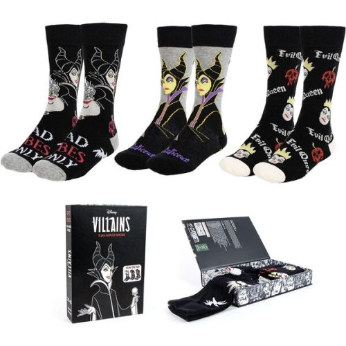 Cerda set ponožek Disney Villains 36/43 (3 páry) Cerdá