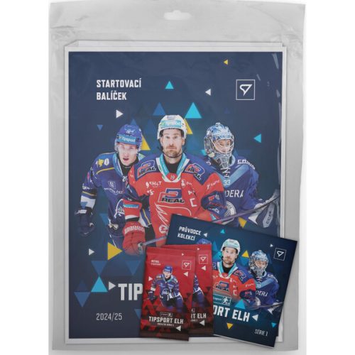Hokejové karty SportZoo Startovací balíček + album Tipsport ELH 2024/25 – 1. série SportZoo