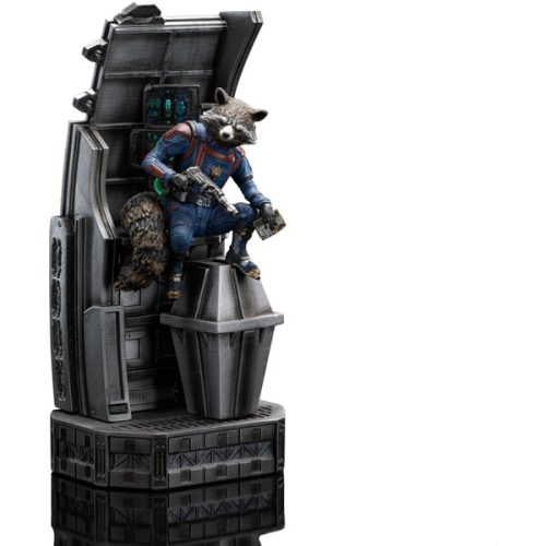 Soška Iron Studios Art Scale 1/10 Marvel: Guardians of the Galaxy 3 - Rocket Raccoon Iron Studios
