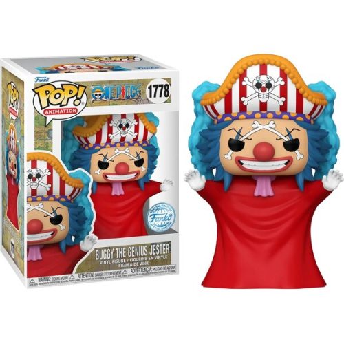 Funko POP! #1778 Animation: One Piece - Buggy (Post Time-Skip) (Exclusive) Funko