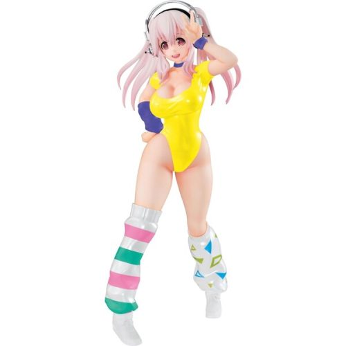 Soška Furyu Super Sonico - Super Sonico Concept Outfit 80's (Yellow Version) Furyu