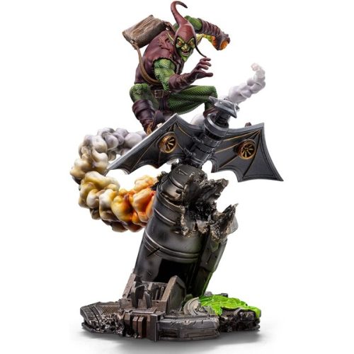 Soška Iron Studios BDS Art Scale 1/10 Marvel: Spider-man vs Villains Diorama - Green Goblin Iron Studios