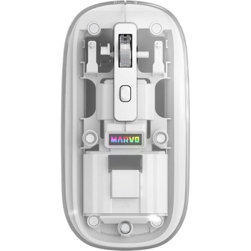 Marvo PRISM B10 bezdrátová myš bílá Marvo
