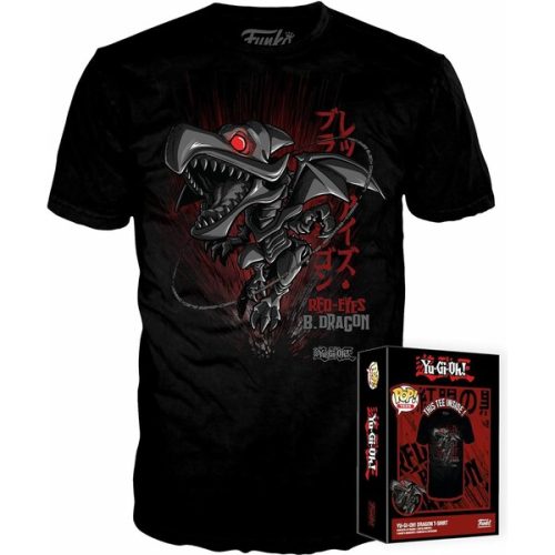 Funko Boxed Tee: Yu-Gi-Oh! - Red Eyes Black Dragon M Funko