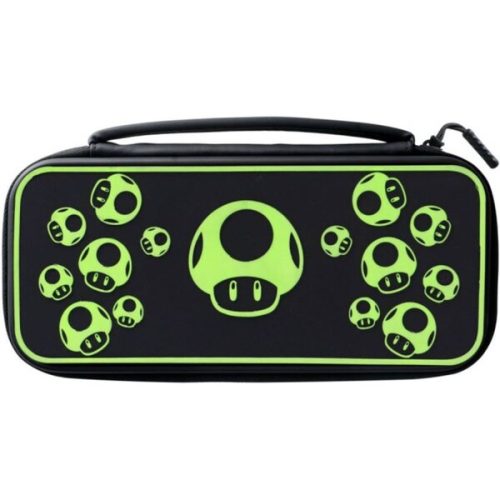 PDP cestovní obal 1-Up Mushroom Plus Glow pro Nintendo Switch černý PDP